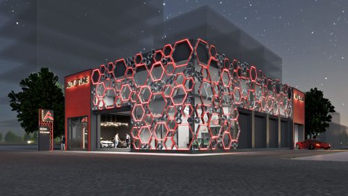20200701 NL-CAR-WORKSHOP-NIGHT-VIEW-3D1